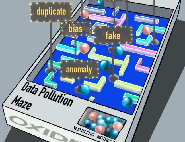 Data Pollution Maze